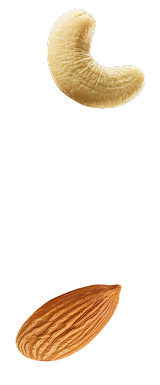 カシューナッツとアーモンド